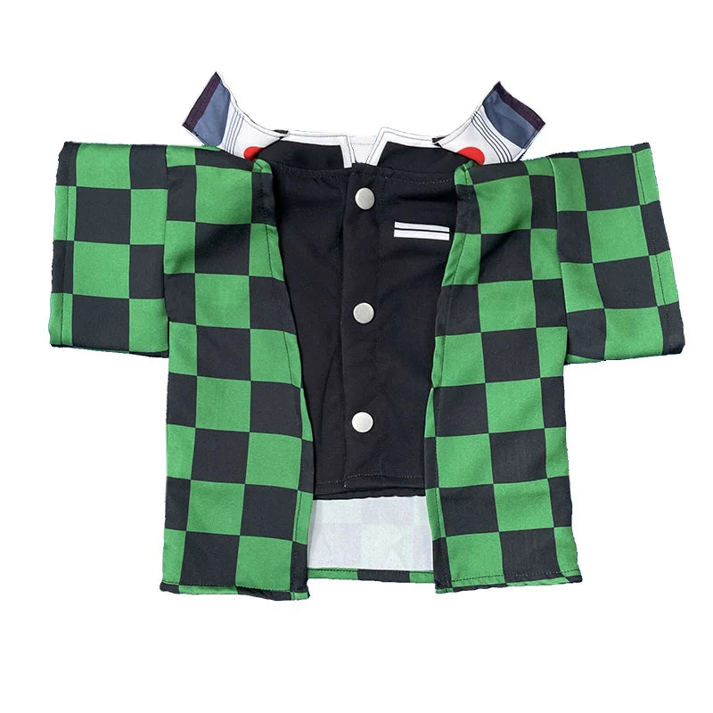 Demon Slayer Pet Cosplay Rengoku Kyoujurou Cat Clothes Unlimited Train COS Flame Pillar Rengoku Kyoujurou Dresses
