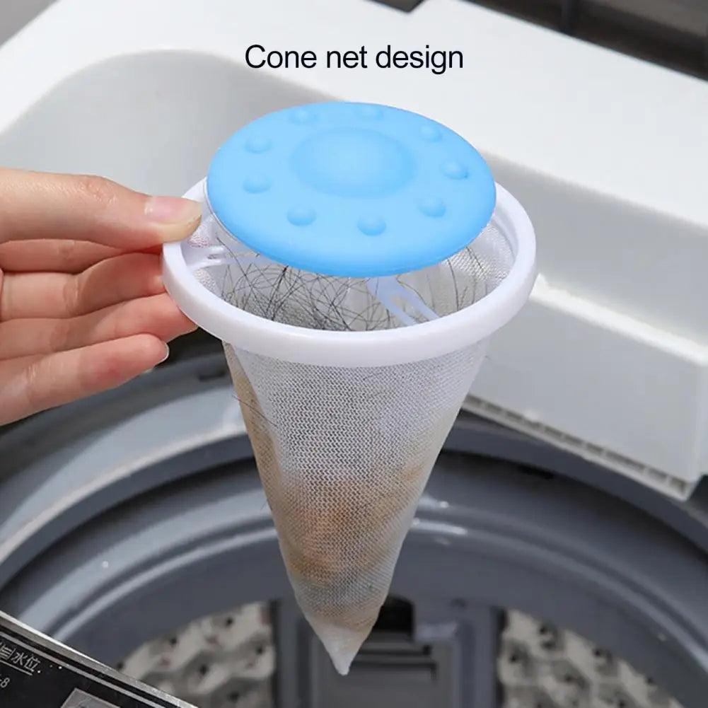Floating Mesh Hair Removal Tool Reusable Hair Catcher Mesh Bags for Washing Machine Set of 4 Floating Hair for Pets for Pet