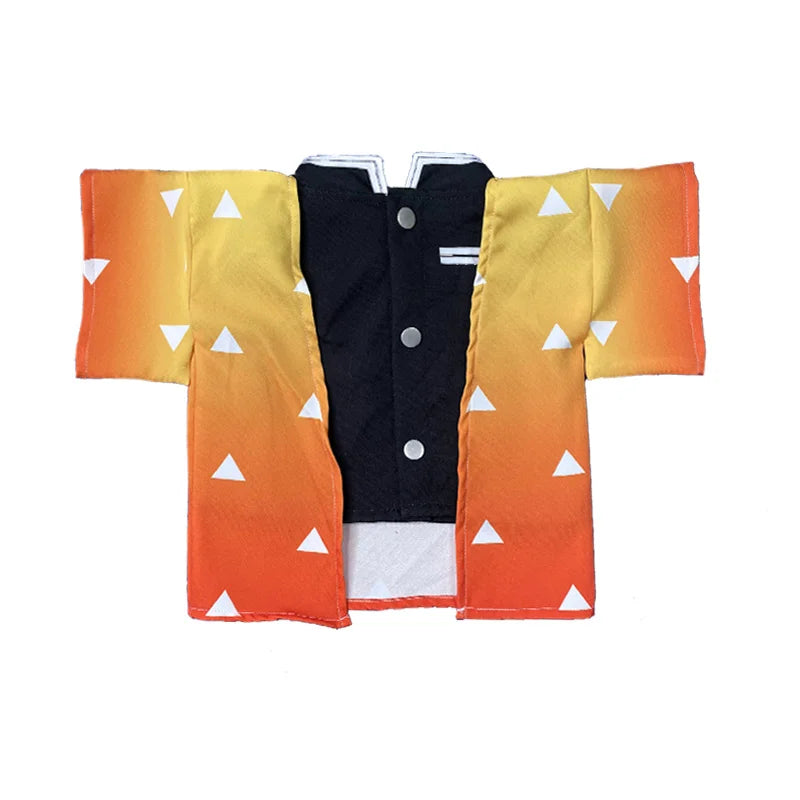 Demon Slayer Pet Cosplay Rengoku Kyoujurou Cat Clothes Unlimited Train COS Flame Pillar Rengoku Kyoujurou Dresses